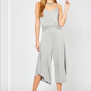 Gray jumpsuit